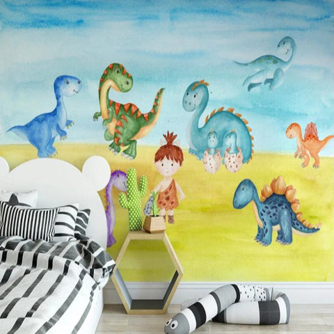 Papier Peint Autocollant Dinosaure | Le Petit Intissé