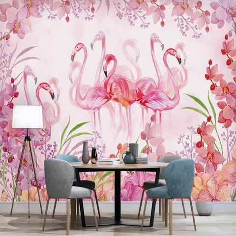 Flamant Rose Fleur | Le Petit Intissé