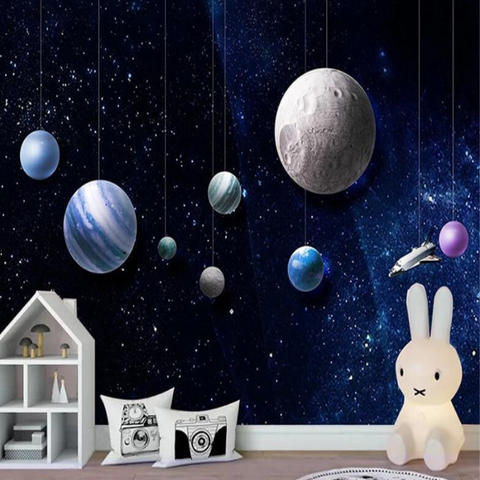 Papier Peint Thème Espace | Le Petit Intissé