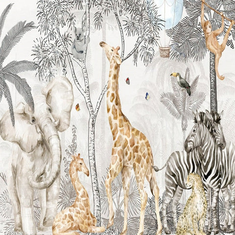 Déco Chambre Bébé Jungle Savane | Le Petit Intissé