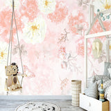 Tapisserie Fleur Rose | Le Petit Intissé