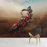 Papier Peint Panoramique Moto Cross | Le Petit Intissé