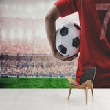 Papier Peint Chambre de Foot | Le Petit Intissé