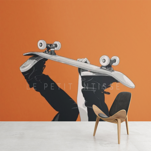 Papier Peint Skate | Le Petit Intissé