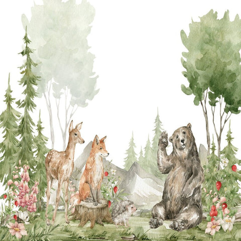Papier Peint Panoramique Ours | Le Petit Intissé
