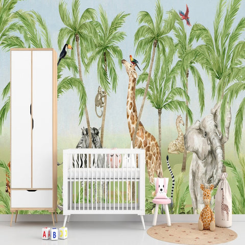 Déco Chambre Enfant Tropicale Jungle | Le Petit Intissé