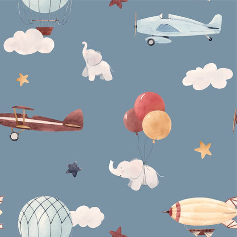 Déco Chambre Bébé Bleu | Le Petit Intissé