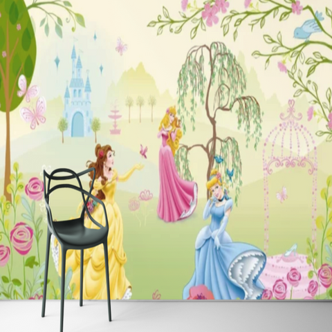 Papier Peint Princesse Disney | Le Petit Intissé