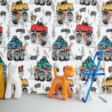Papier Peint Thème Voiture | Le Petit Intissé