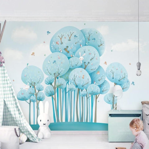Papier Peint Arbre Chambre Bébé | Le Petit Intissé