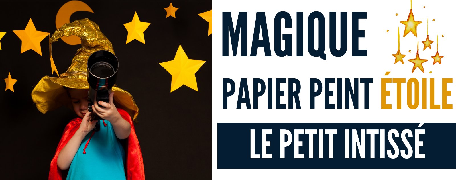 Décoration Chambre Enfant: les Papiers Peints Etoile!