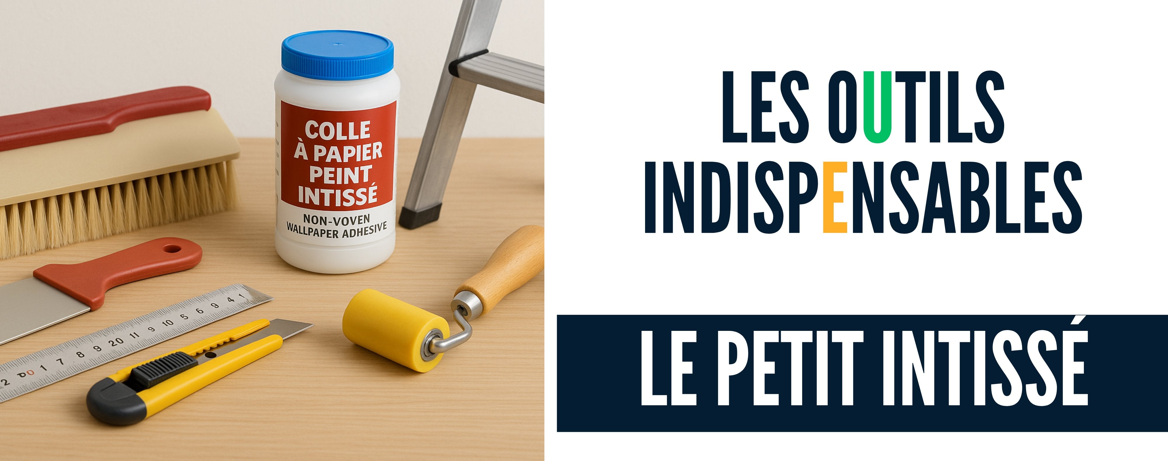 Les outils indispensables pour poser du papier peint
