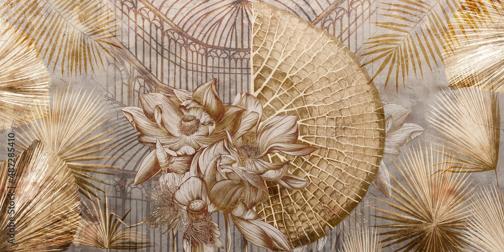 Papier Peint Tendance Salon Cocoon | Le Petit Intissé