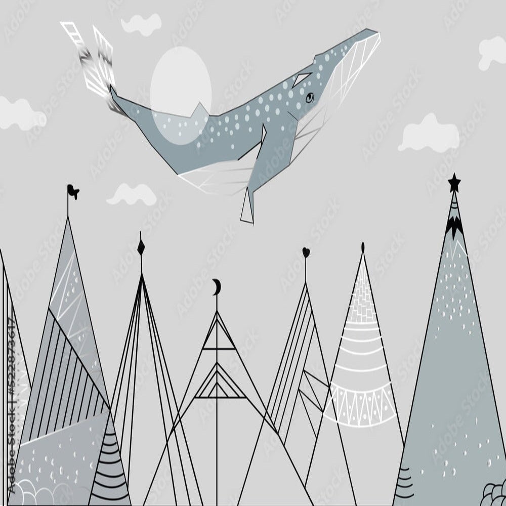 Forme Géométrique Chambre Bébé | Le Petit Intissé