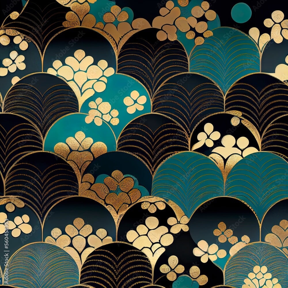 Papier Peint Art Deco Luxe | Le Petit Intissé