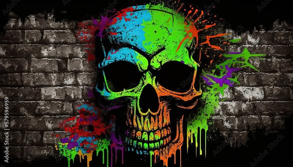 Tapisserie Crâne | Le Petit Intissé