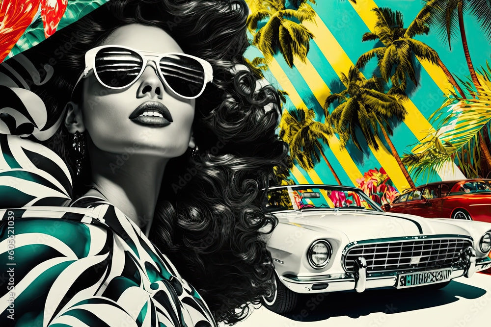 Papier Peint Vintage Vert | Le Petit Intissé