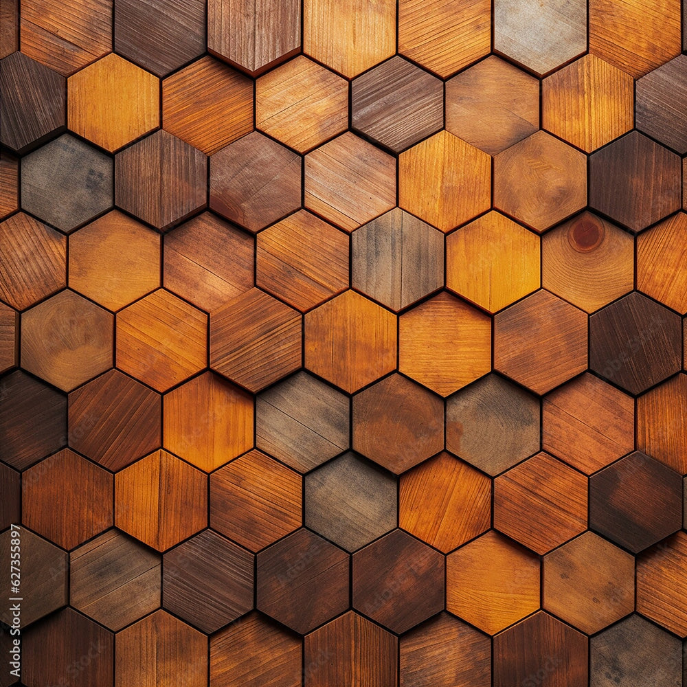 Papier Peint 3D Bois