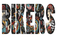 Thumbnail for Papier Peint Moto <br/> Bikers Tag