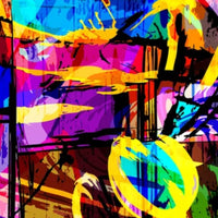 Thumbnail for Papier Peint Graffiti <br/> Jaune is Beautiful