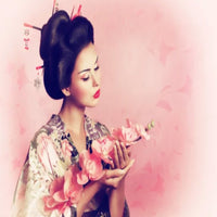 Thumbnail for Papier Peint Japonais <br/> Geisha Délicate