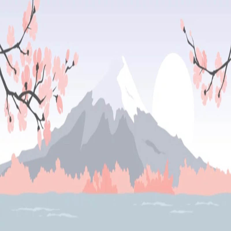 Papier Peint Japonais <br/> Estampe Scandinave