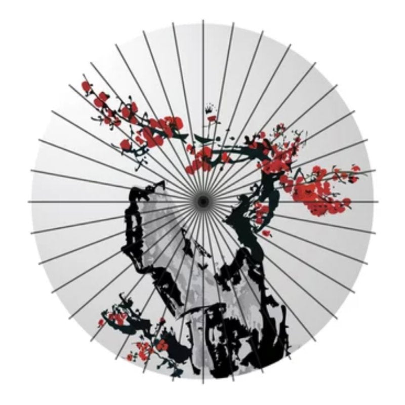 Papier Peint Japonais <br/> Parapluie Sakura