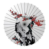 Thumbnail for Papier Peint Japonais <br/> Parapluie Sakura