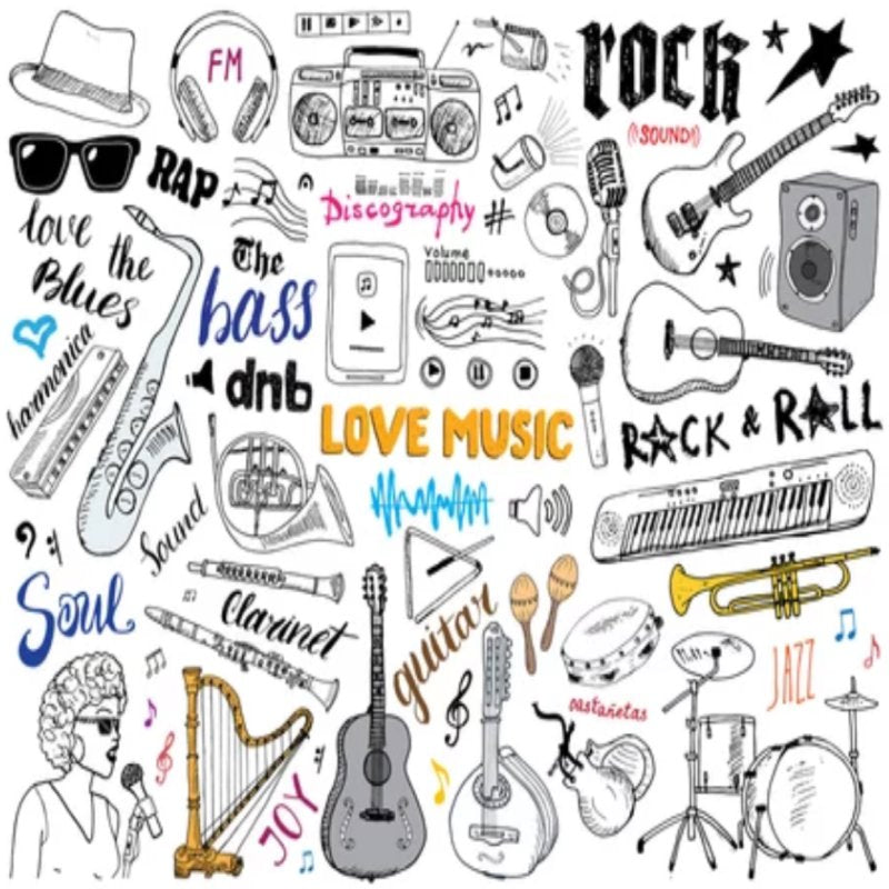 Papier Peint Musique <br/> Déco Originale