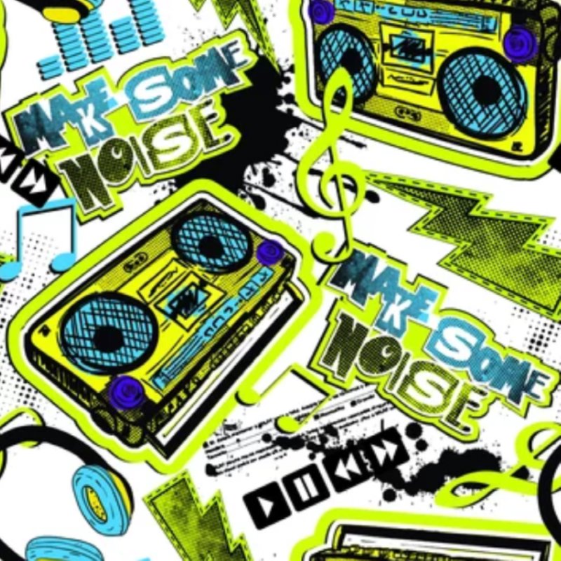 Papier Peint Musique <br/> Freestyle Hip Hop