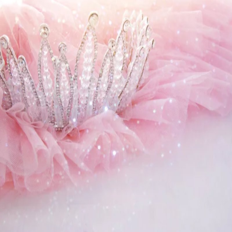 Papier Peint Princesse <br/> Couronne Scintillante
