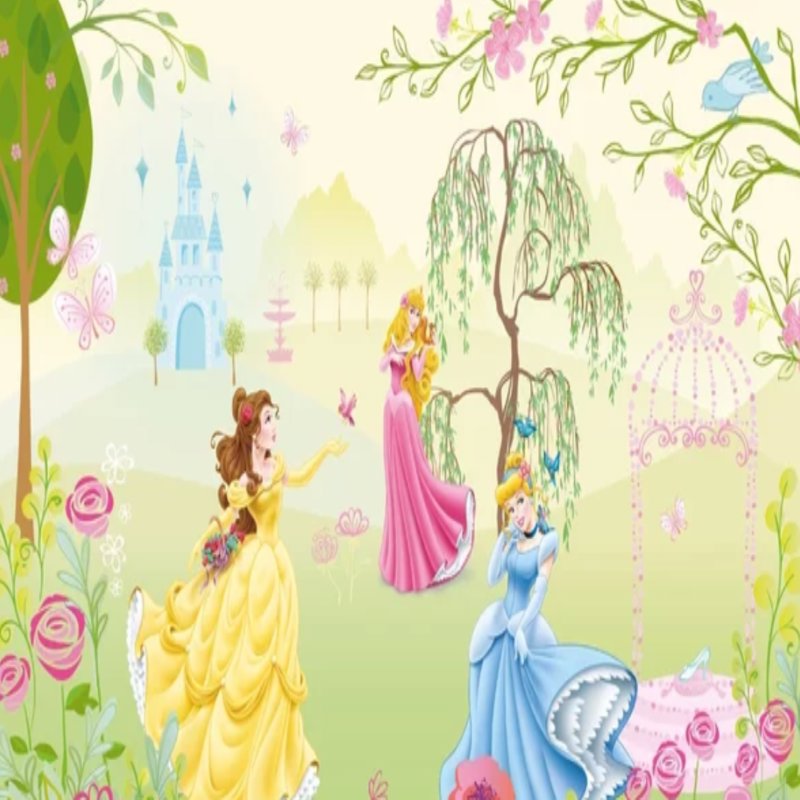 Papier Peint Princesse <br/> Disney Magique