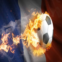 Thumbnail for Papier Peint Foot <br/> Tricolore