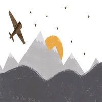 Thumbnail for Papier Peint Avion <br/> Planeur et Horizon