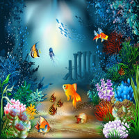 Thumbnail for Papier Peint Marin <br/> Poisson Corail