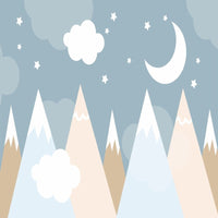 Thumbnail for Papier Peint Garçon Classique <br/> Montagnes Claires