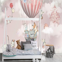 Thumbnail for Papier Peint Fille Classique <br/> Let's Fly Fillette