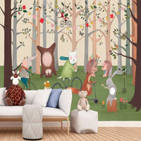 Thumbnail for Papier Peint Animaux <br/> Forêt Automne