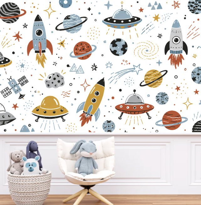 Décoration Espace Planète | Le Petit Intissé