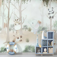 Thumbnail for Papier Peint Animaux <br/> Bébé Boo Mignon