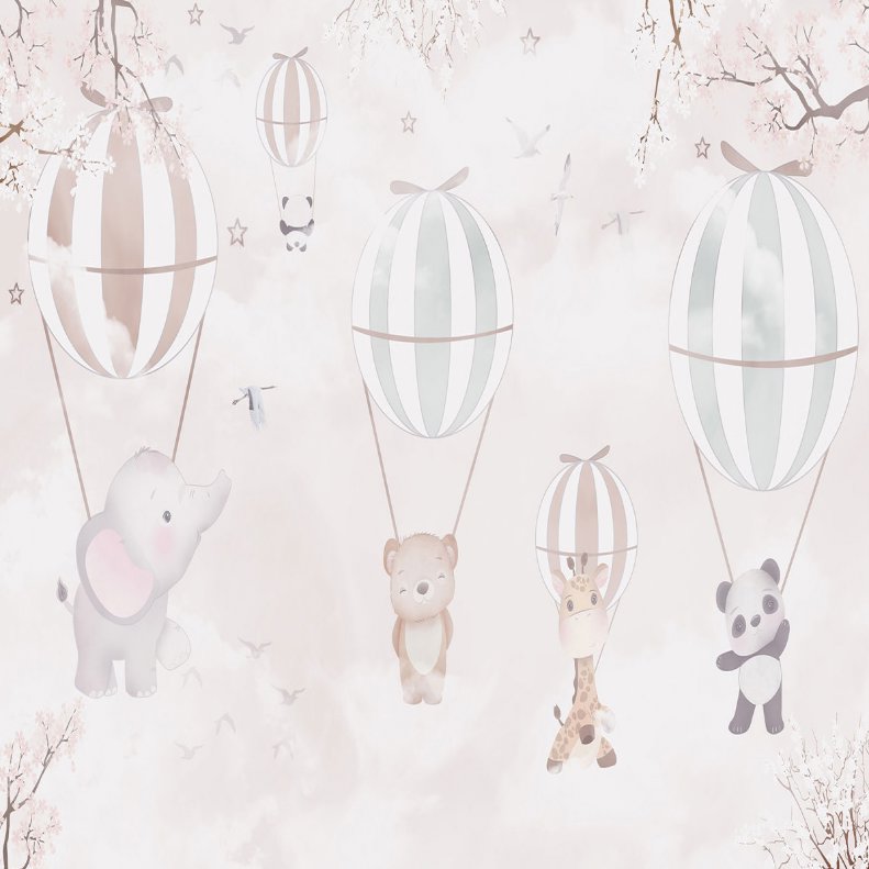 Papier Peint Animaux <br/> Eléphant & Co.