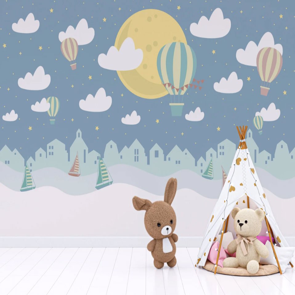 Papier Peint Garçon Classique <br/> Sous le Ciel