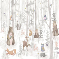 Thumbnail for Papier Peint Animaux <br/> Forêt Fantastique