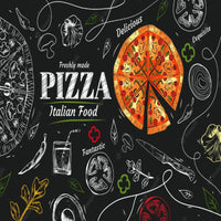 Thumbnail for Papier Peint Restaurant <br/> Pizzeria Décor