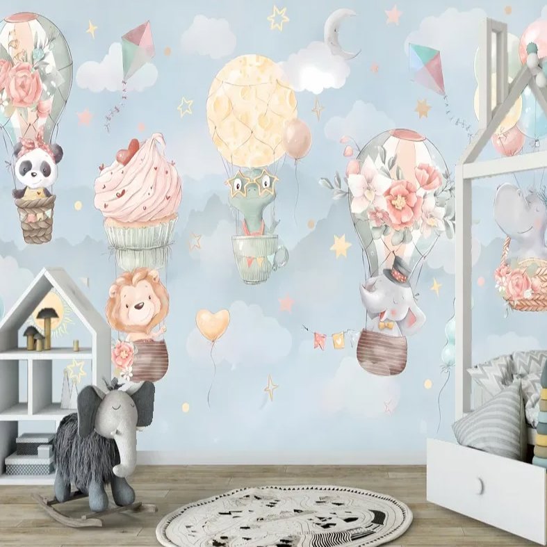 Papier Peint Bébé Classique <br/> Gourmandises et Voyage