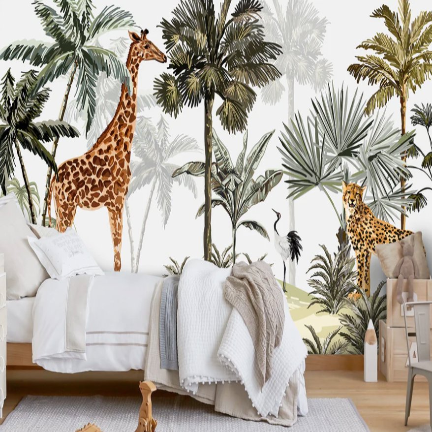 Papier Peint Animaux <br/> Découverte et Jungle