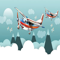 Thumbnail for Papier Peint Avion <br/> Avion Souriant