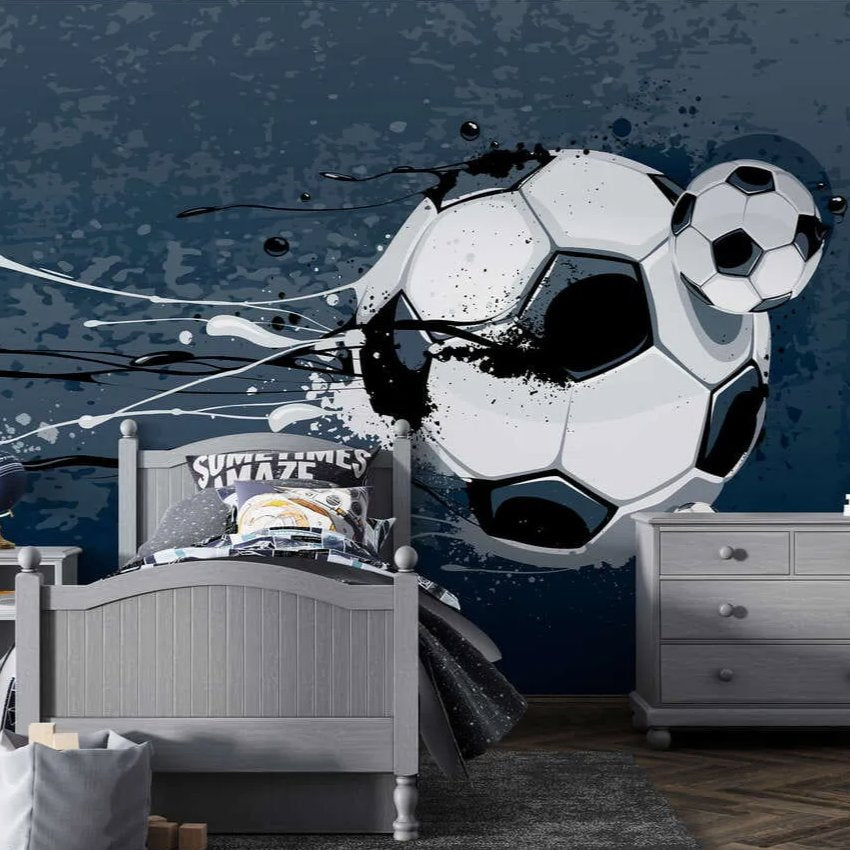 Papier Peint Foot <br/> Fan de Ballon