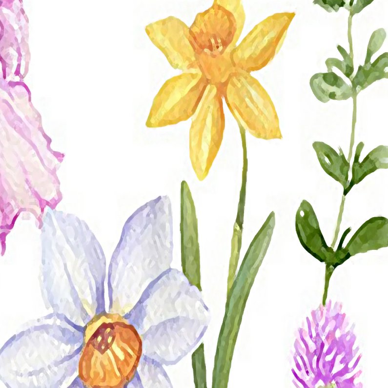 Papier Peint Fleur <br/> Moderne