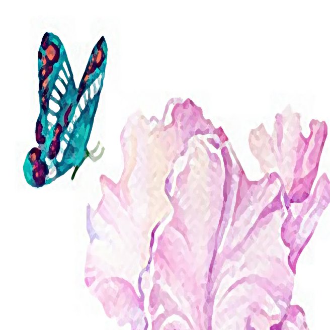 Papier Peint Fleur <br/> Moderne